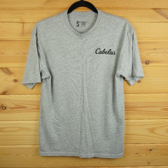 Cabela's‎ Gray Fishing T-Shirt Size Medium - Picture 2 of 6
